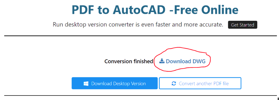 Cách chuyển file PDF sang AutoCAD